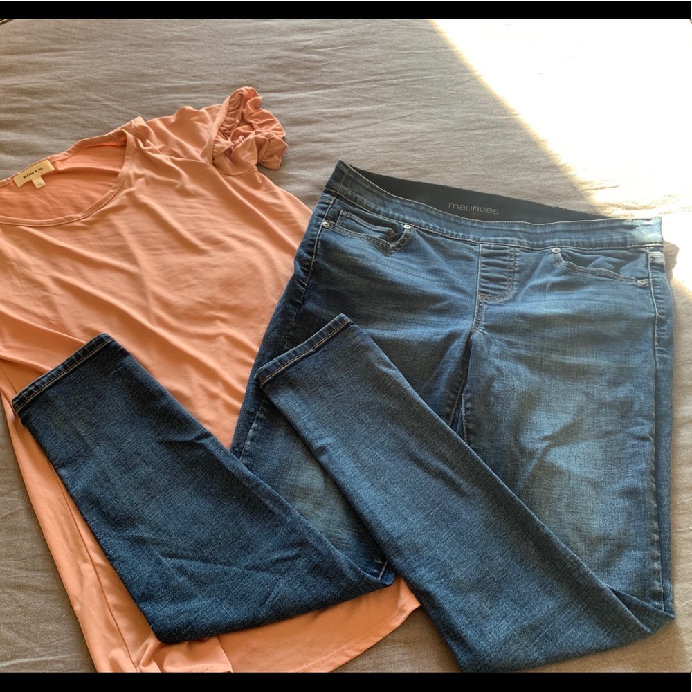 Maurice’s Stretchy Waistband Jeggings